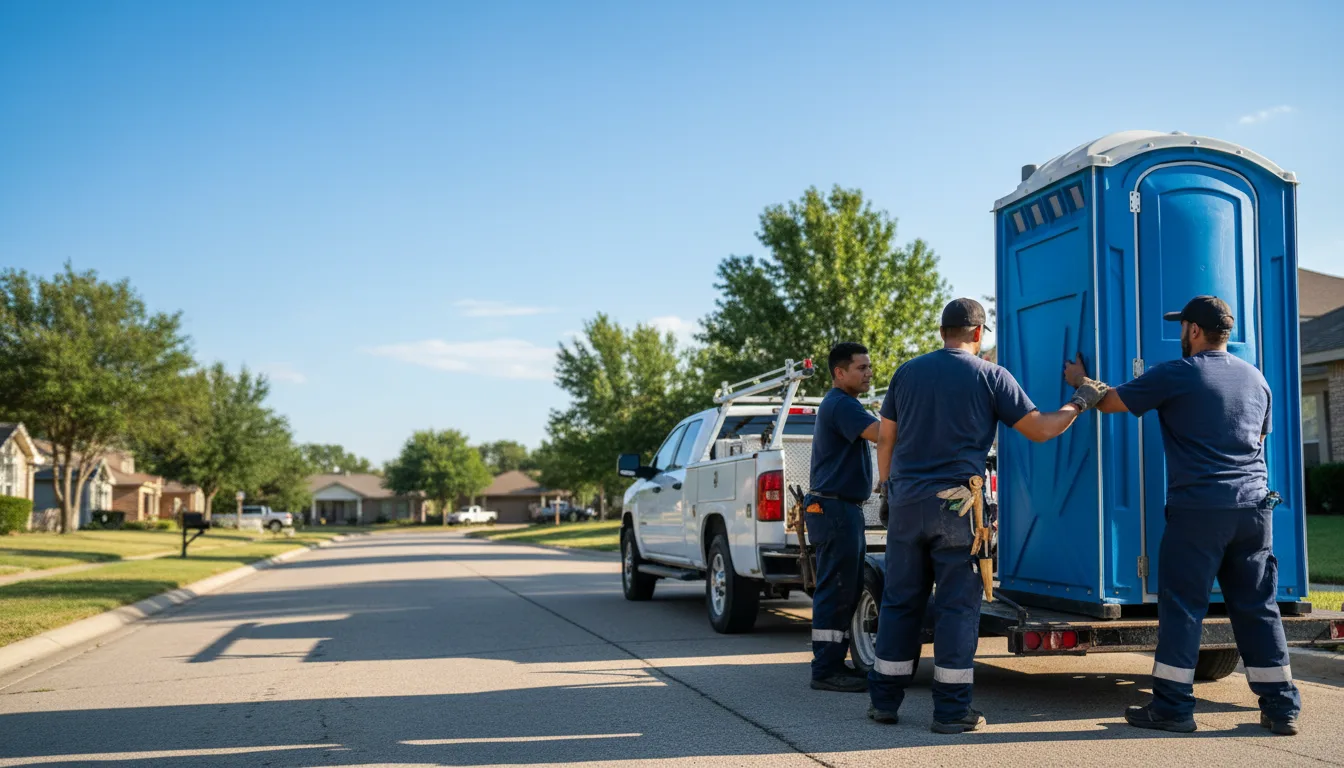 Portable Toilet Rental in Cove, AR near me